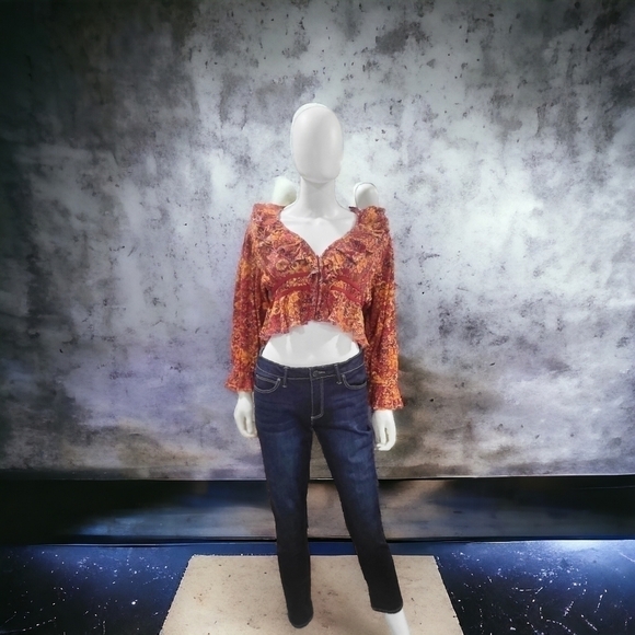 Free People Rudi Ruffle Top - Picture 3 of 14